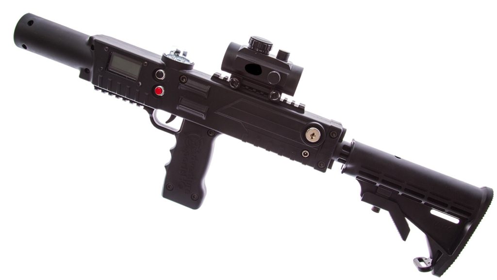 Razoraback black laser tag gun tagger by Elite Laser Tag