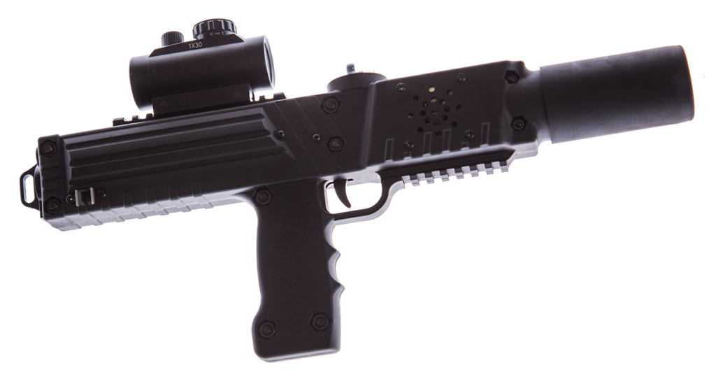 Black razorback laser tagger laser tag gun equipment sales by Elite Laser Tag
