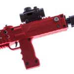 Red Razorback laser tagger laser tag rifle equipment by Elite Laser Tag